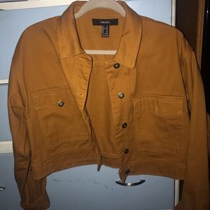 Brown/tan/mustard colored jacket